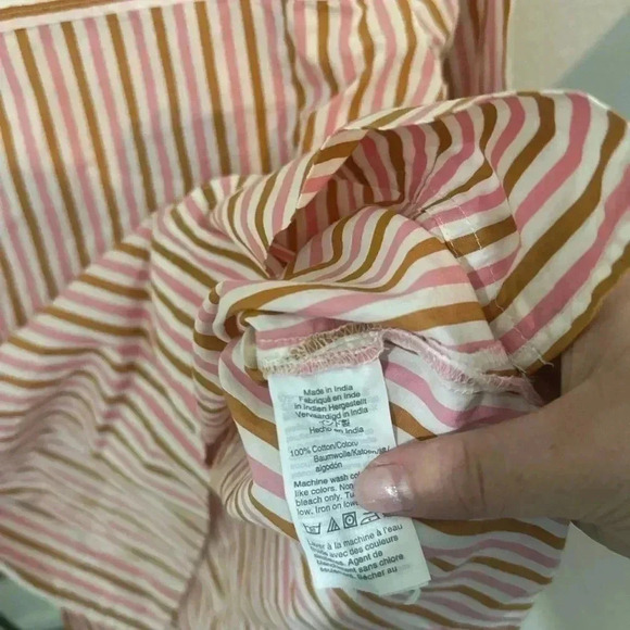 J CREW STRIPED TOP SIZE 00 - Picture 2 of 3